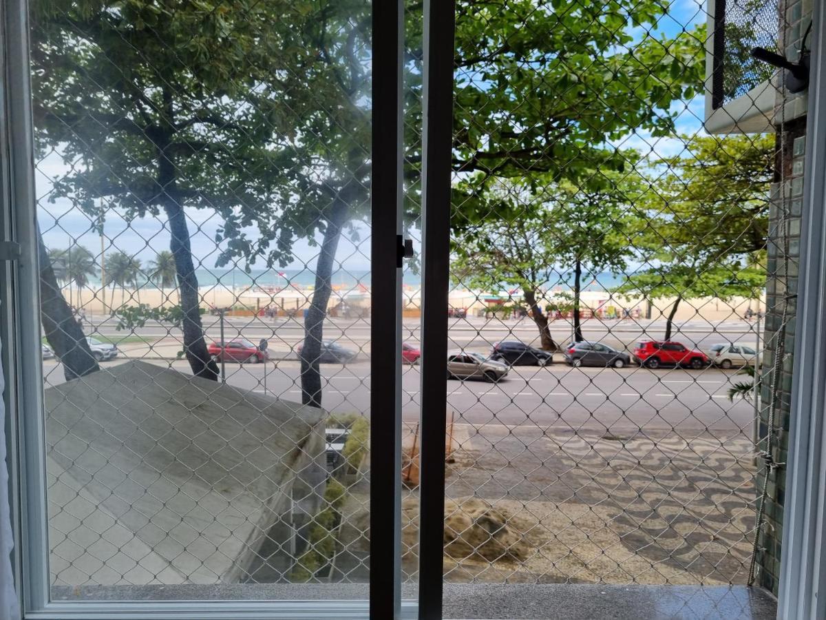 Leme De Frente Para O Mar Na Quadra Gourmet Da Atlantica Rio de Janeiro Exterior photo